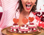 Preview: Cupcake Toppers Herzen von PartyDeco